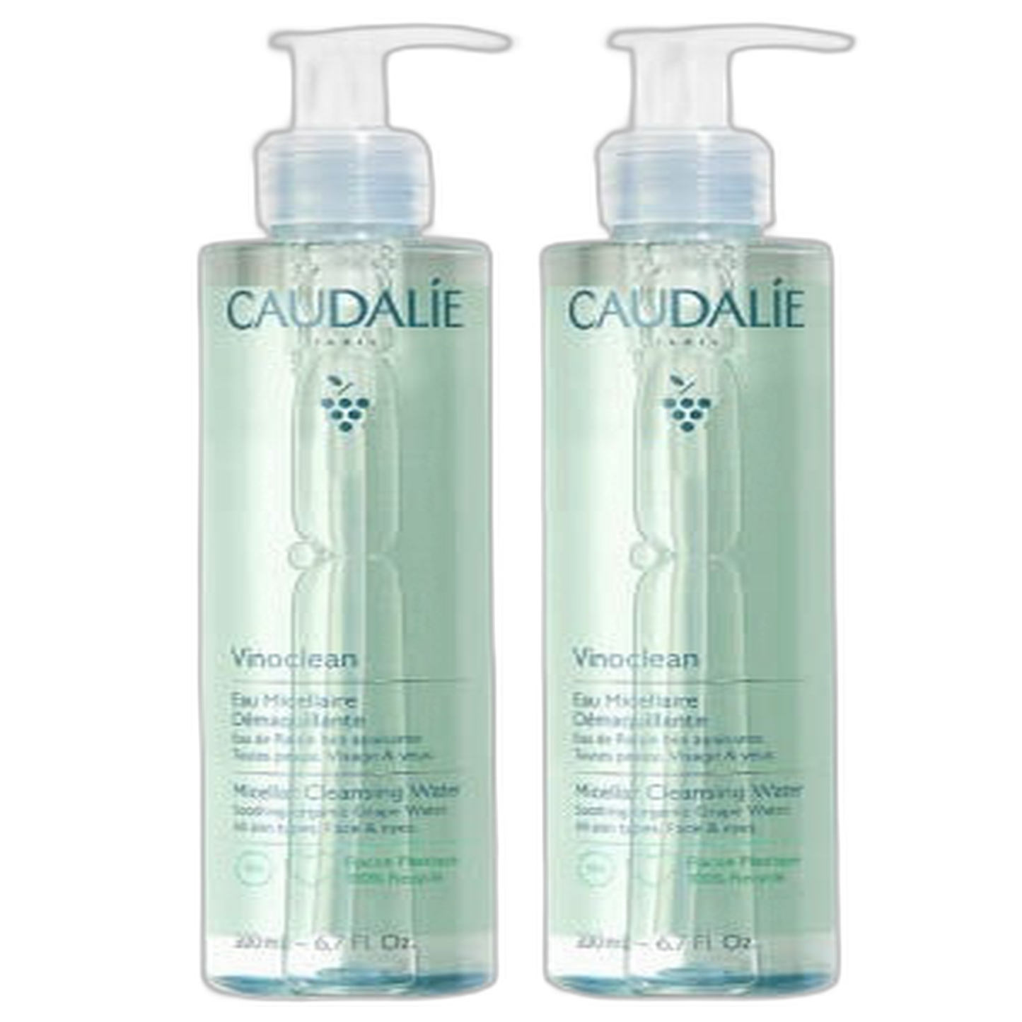 【CAUDALIE】ヴィノクリーン ミセラークレンジングウォーター 200 mL <6.8 fl oz> 2個セット