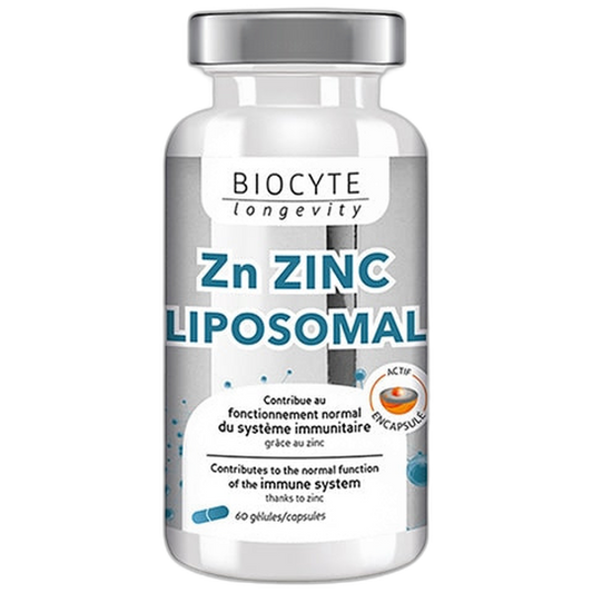 【BIOCYTE】Zn Zinc Liposomal 60 Capsules