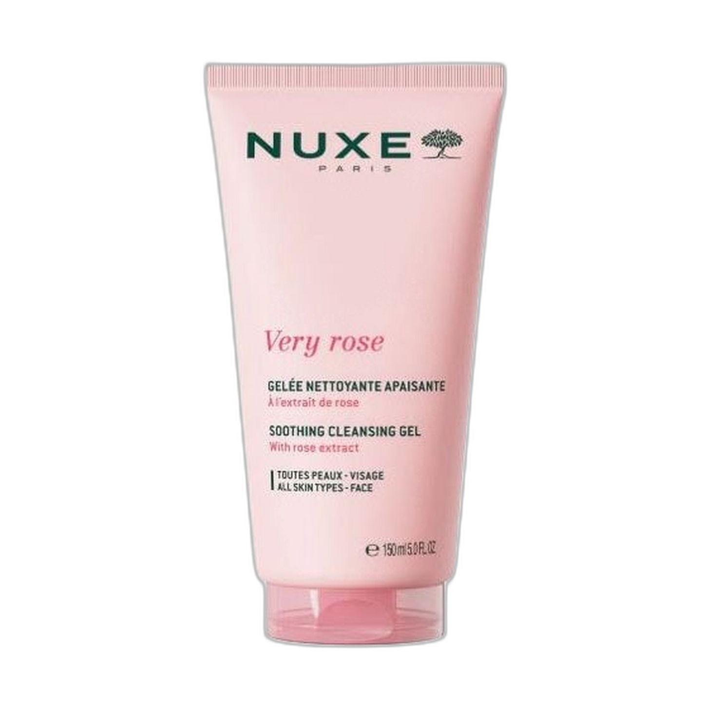 【NUXE】Very Rose Soothing Cleansing Gel with Rose Extract 150 mL <5.1 fl oz>