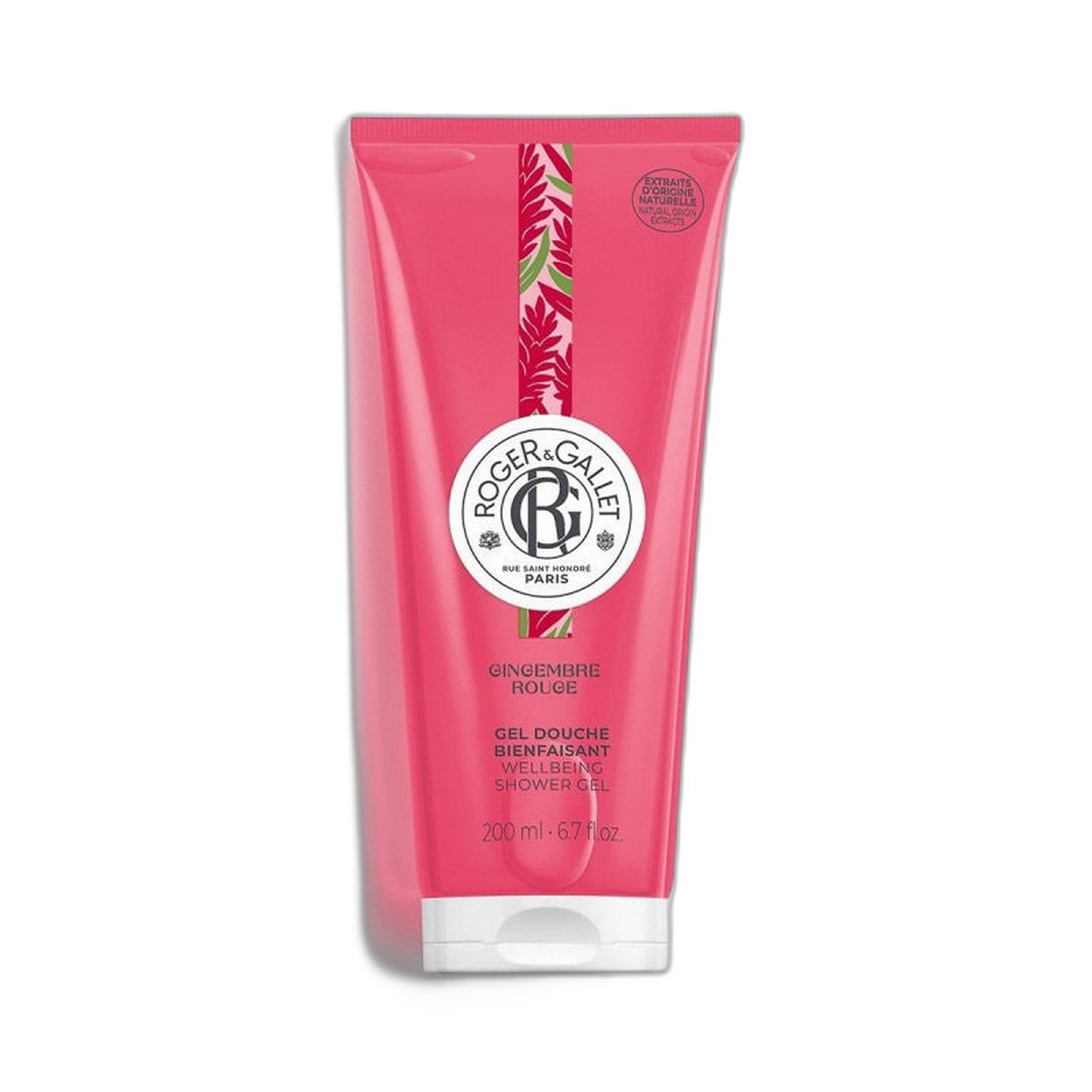 【Roger & Gallet】Gingembre Rouge Shower Gel 200 mL <6.8 fl oz>