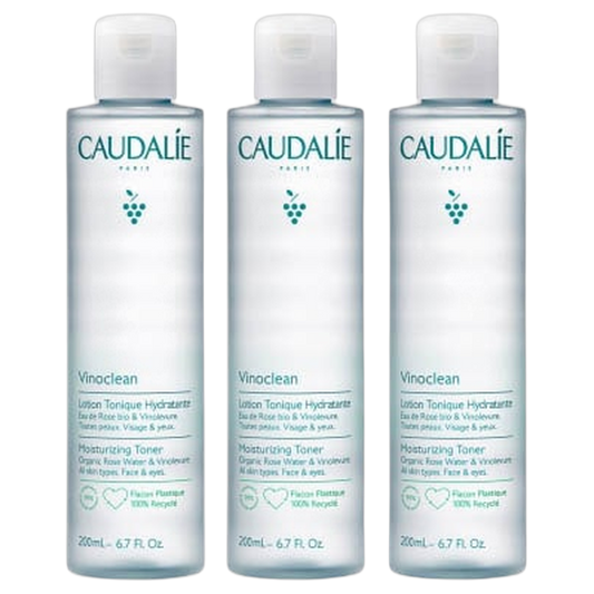 【CAUDALIE】VINOCLEAN LOTION TONIQUE HYDRATANTE - 200ml <6.76 fl oz> 3pc