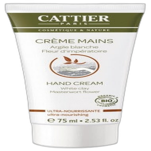 【Cattier】Crème Ultra Nourrissante pour les Mains 75 mL <2.5 fl oz>