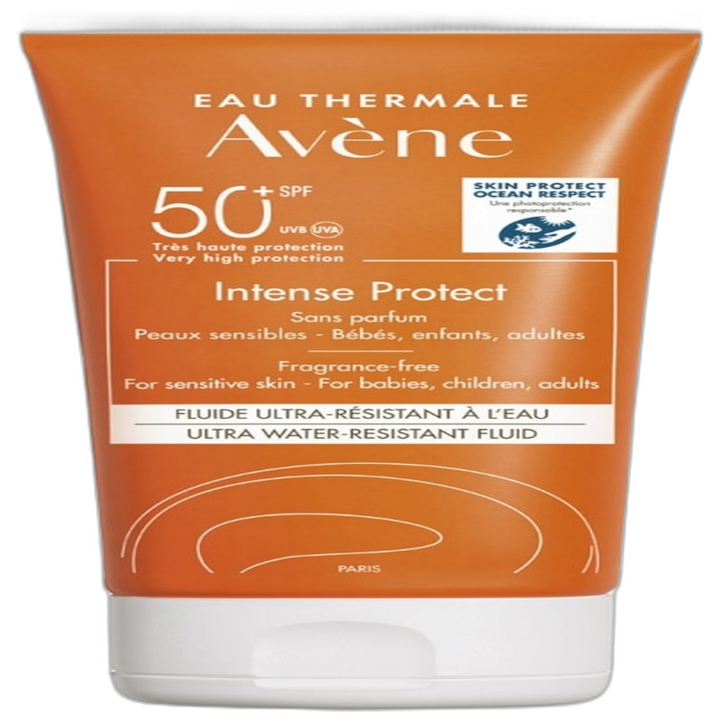【Avène】アベンヌ インテンス プロテクト ウルトラレジスタント ウォーターフルイド SPF50+ 150 mL <5.1 fl oz>