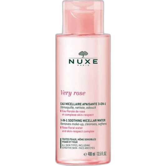 【NUXE】Very Rose Soothing Micellar Water 3 In 1 All Skin Types 400 mL <13.5 fl oz>