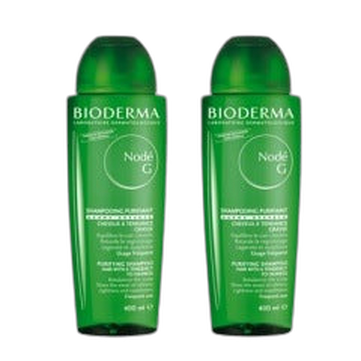 【Bioderma】Shampoing Purifiant Node G 400 mL <13.53 fl oz> ensemble de 2 pièces