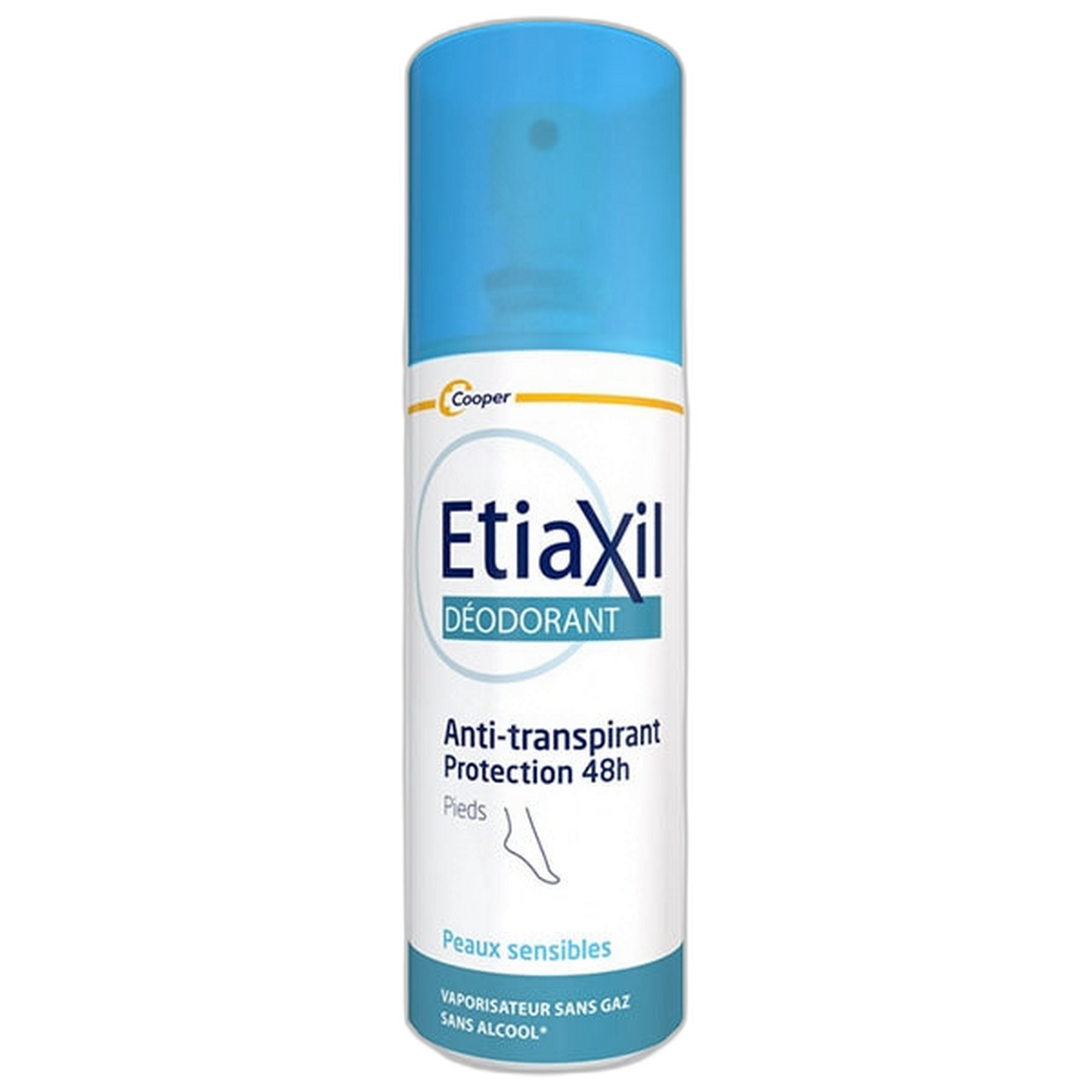 【Etiaxil】Déodorant Antitranspirant 48H pour Peaux Sensibles des Pieds 100 mL <3.4 fl oz>