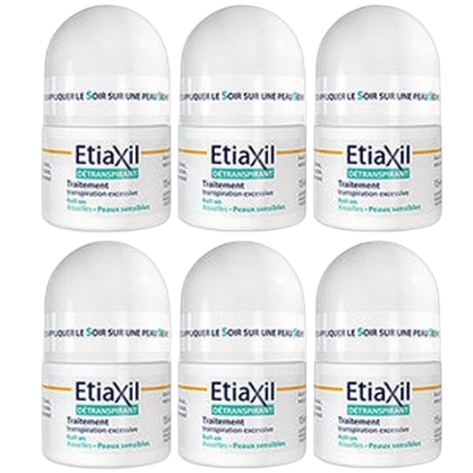 【Etiaxil】DETRANSPIRANT PEAUX SENSIBLES 15ml <0.5 fl oz> 6pc