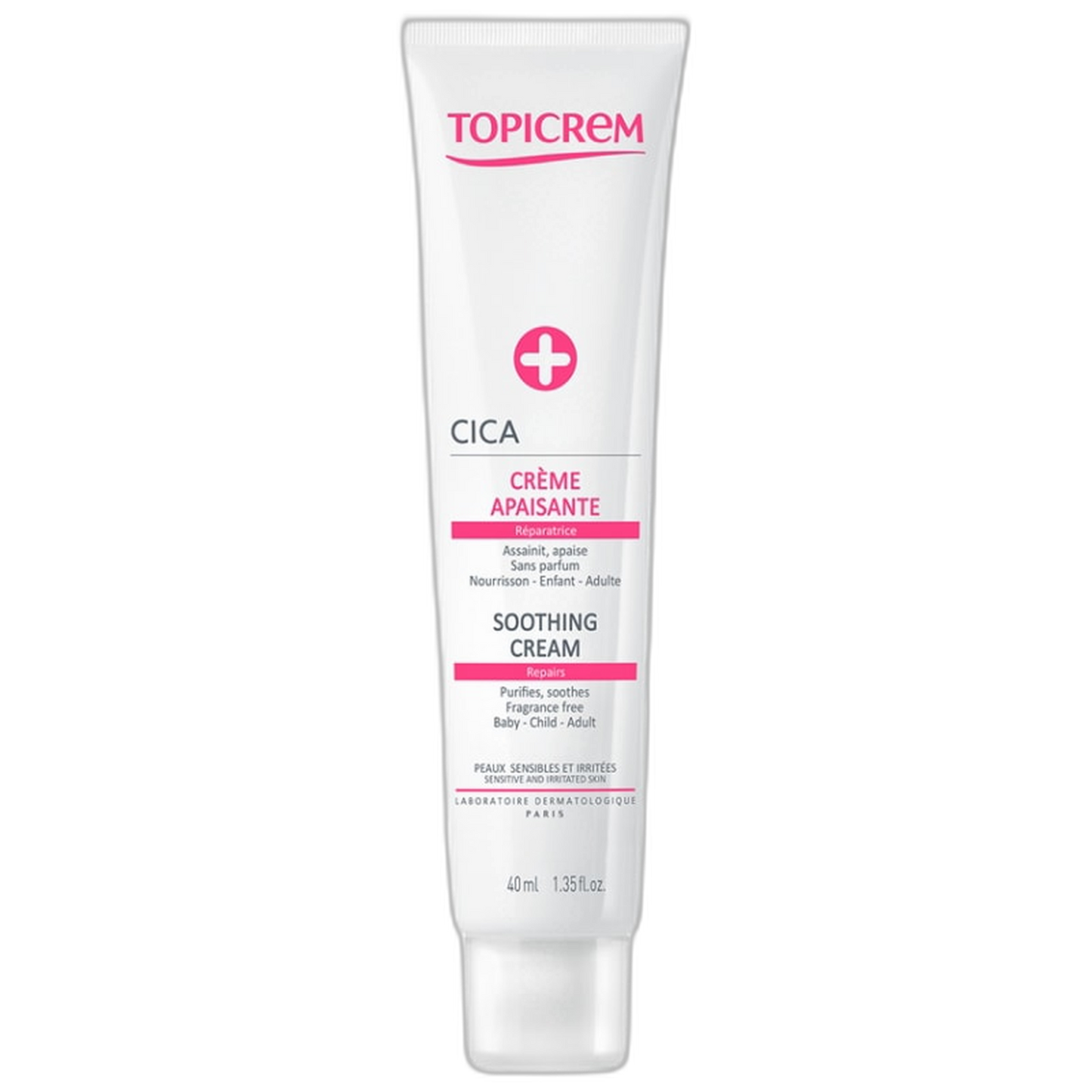 【Topicrem】Cica Repair Cream 40 mL <1.4 fl oz>