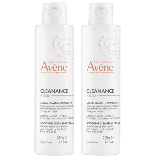 【AVENE】 CLEANANCE HYDRA CREME LAVANTE APAISANTE 200ml <6.76 fl oz> 2pc