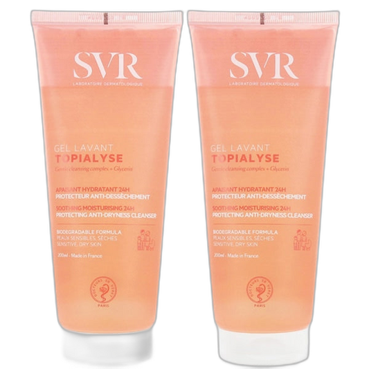【SVR】Topialyse Cleansing Gel 200 mL <6.8 fl oz> 2pc set