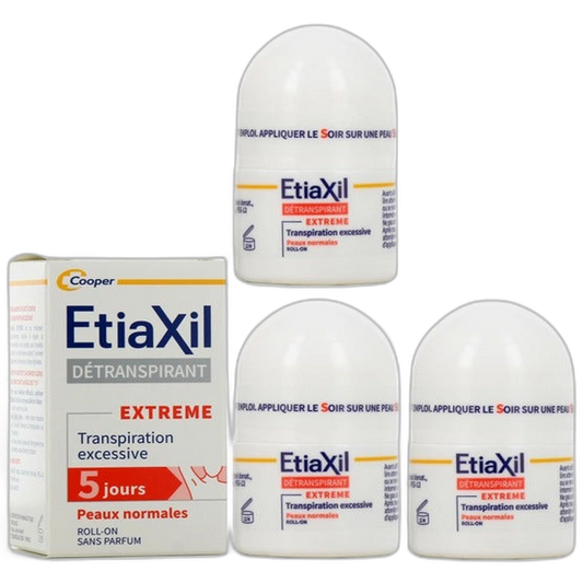 【Etiaxil】Normal Skin Antiperspirant 15 mL <0.51 fl oz> 3pc set