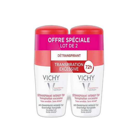 【Vichy】Intensive 72H Deodorant 50mL <1.7 fl oz> 2pc set