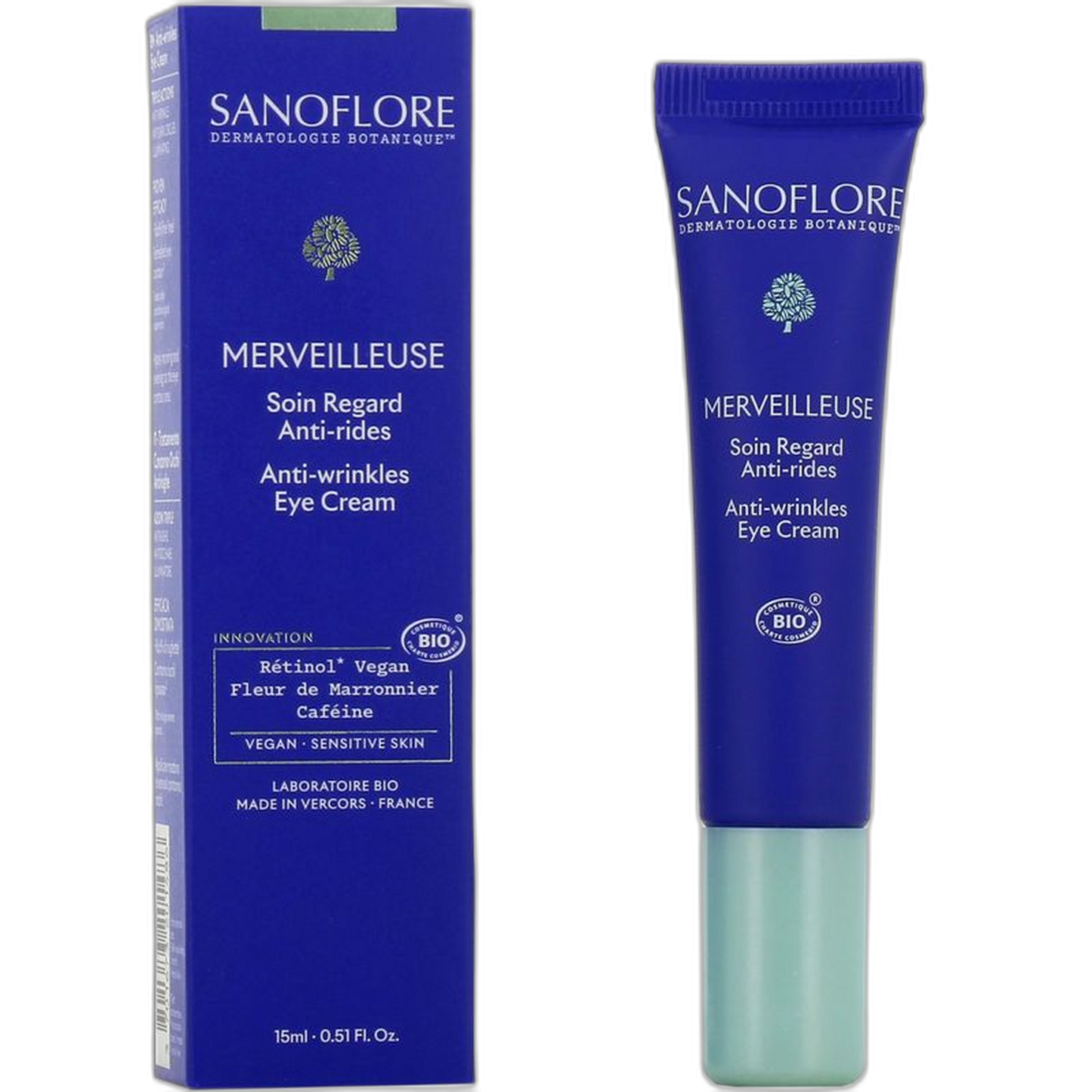 【Sanoflore】素晴らしいアンチリンクルアイケア 15 mL <0.5 fl oz>
