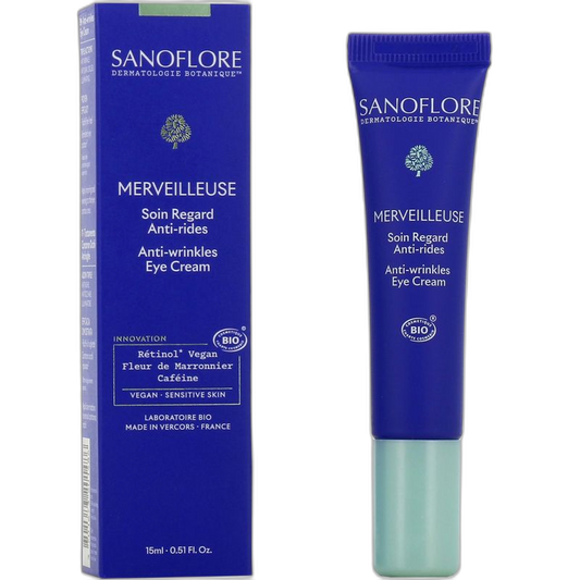 【Sanoflore】Soin Anti-Rides Merveilleux pour les Yeux 15 mL <0.5 fl oz>