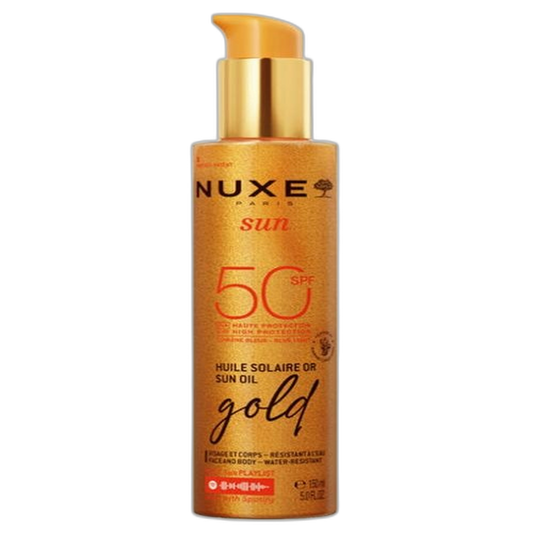 【NUXE】Sun Oil Solar Gold For Face and Body SPF50 150 mL <5.1 fl oz>