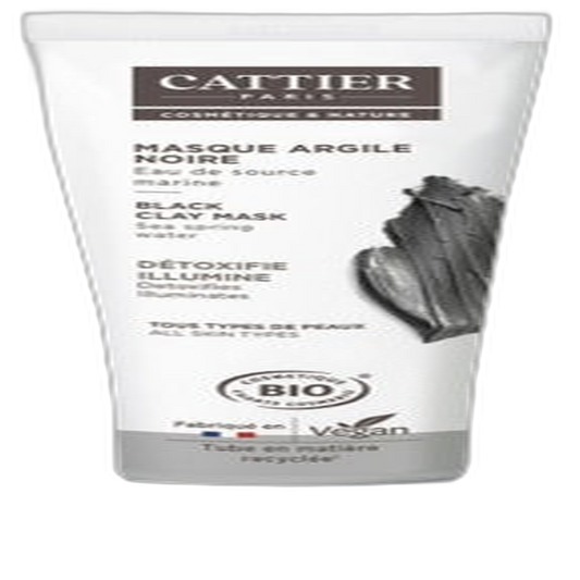 【Cattier】Black Clay Mask 100 mL <3.4 fl oz>