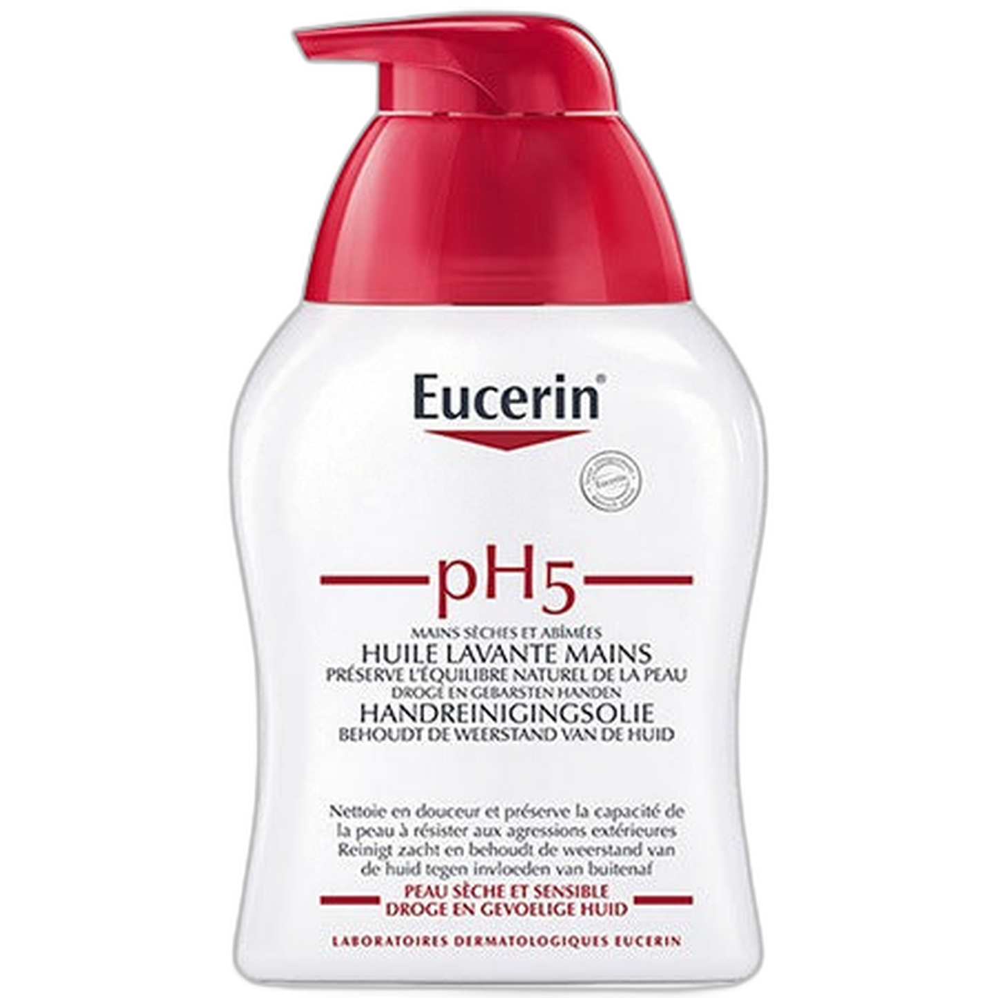 【Eucerin】Huile de Nettoyage pour Mains PH5 250 mL <8.5 fl oz>