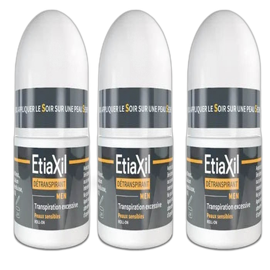 【Etiaxil】Etiaxil Antiperspirant For Men 15 mL <0.5 fl oz> 3pc Set