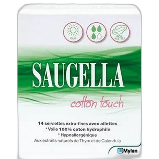 【Saugella】Cotton Touch 14 Extra Fine Day Towels