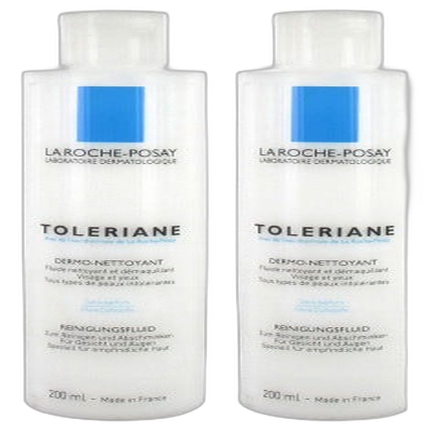 【La Roche-Posay】Nettoyant Dermo-Toleriane 200 mL <6.8 fl oz> ensemble de 2 pièces