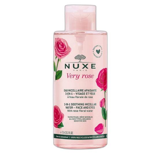 【NUXE】Very Rose Soothing Micellar Water 3 In 1 All Skin Types 750 mL <25.4 fl oz>