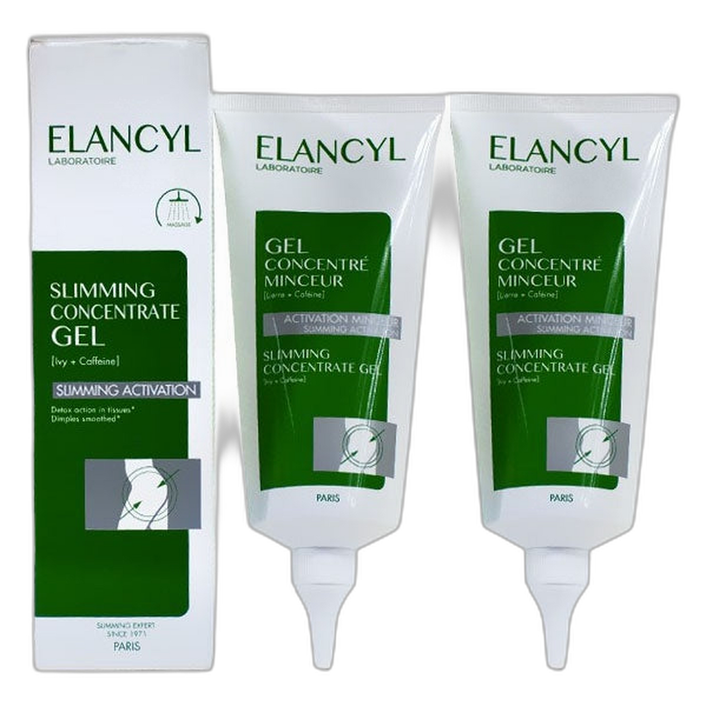 【Elancyl】Slimming Concentrate Gel 200 mL <6.8 fl oz> 2pc set