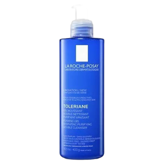 【LA ROCHE POSAY】TOLERIAN GEL MOUSSANT DOUBLE NETTOYANT PURIFIANT APAISANT 400mL