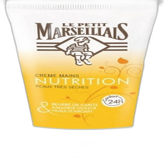 【Le Petit Marseillais】Crème pour les Mains Nutrition 75 mL <2.5 fl oz>