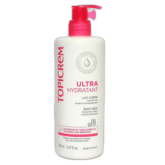 【Topicrem】Ultra-Hydrating Body Milk 500 mL <16.9 fl oz>