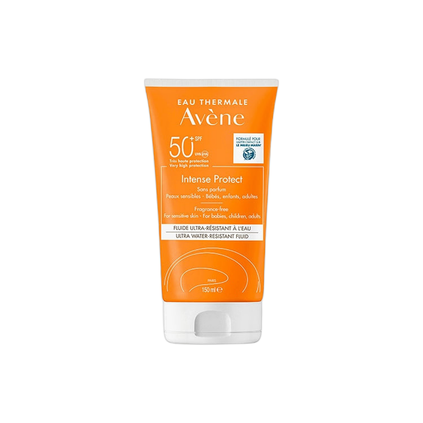 【AVENE】SPF50+ 150ml [AVENE] INTENSE PROTECT SPF50+ FLUIDE ULTRA RESISTANCE A L4'EAU 150ml <5.07 fl oz>