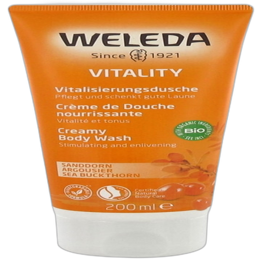 【Weleda】Crème de Douche à l'Argousier 200 mL <6.8 fl oz>