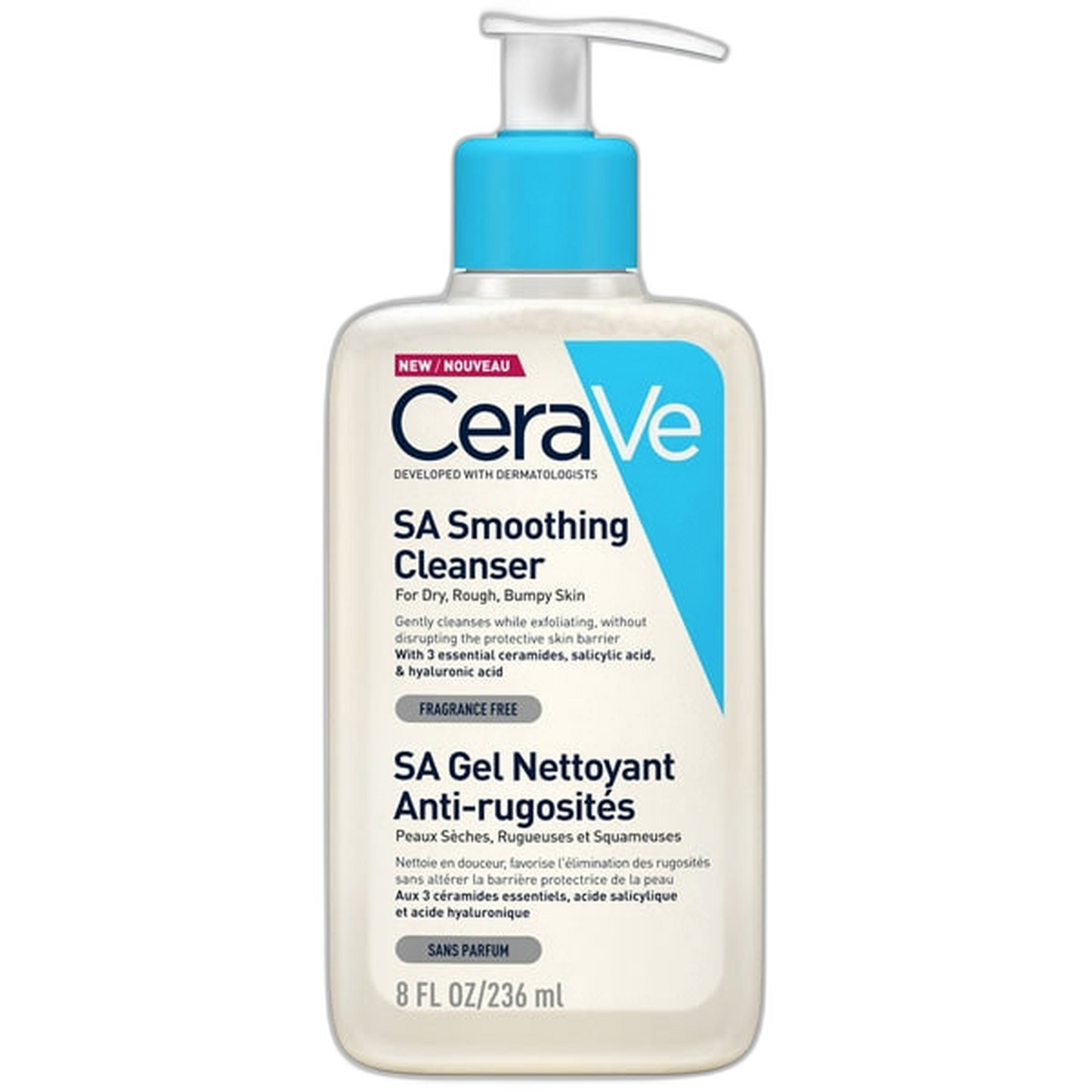 【CeraVe】Nettoyant Lissant 236 mL <8.0 fl oz>