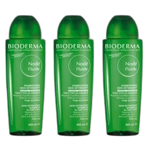 【Bioderma】Fluide Node Grande Taille 400 mL <13.53 fl oz> Ensemble de 3 pièces