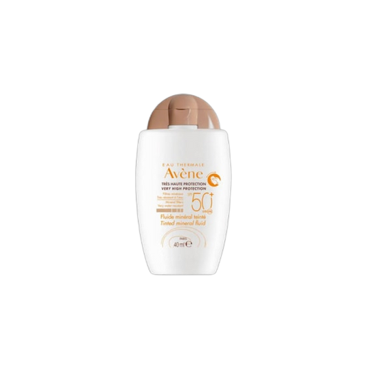 【AVENE】 FLUIDE MINERAL TEINTE SPF50+ 40ml <1.35 fl oz>