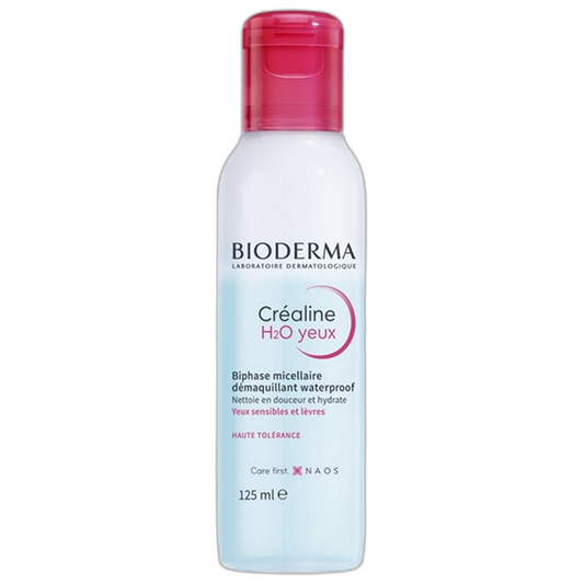 【Bioderma】Créaline H2O Yeux Bi-Phase Micellaire 125 mL