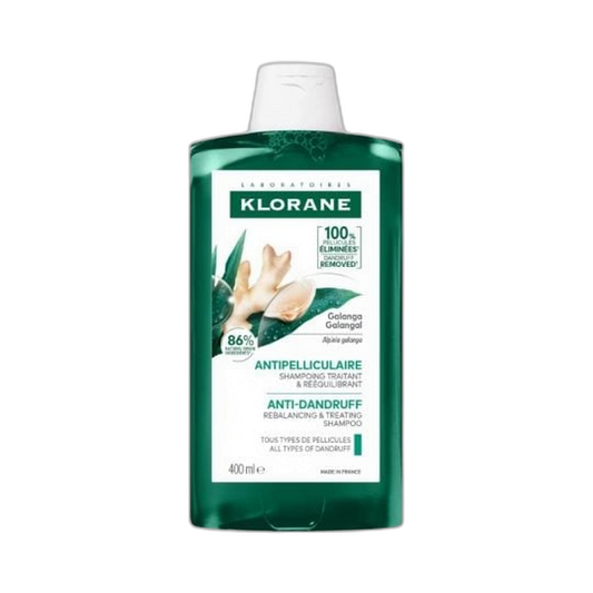 【Klorane】Shampooing Antipelliculaire Rééquilibrant au Galanga 400 mL <13.5 fl oz>