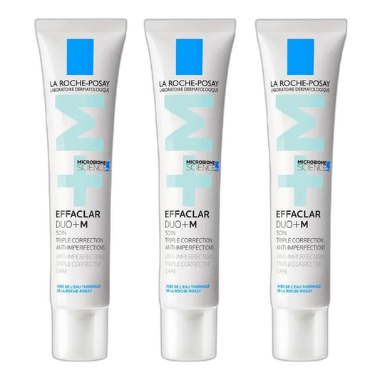 【La Roche-Posay】Soin Anti-Imperfections Triple Correction Effaclar Duo+M 40 mL <1.4 fl oz> 3 pièces