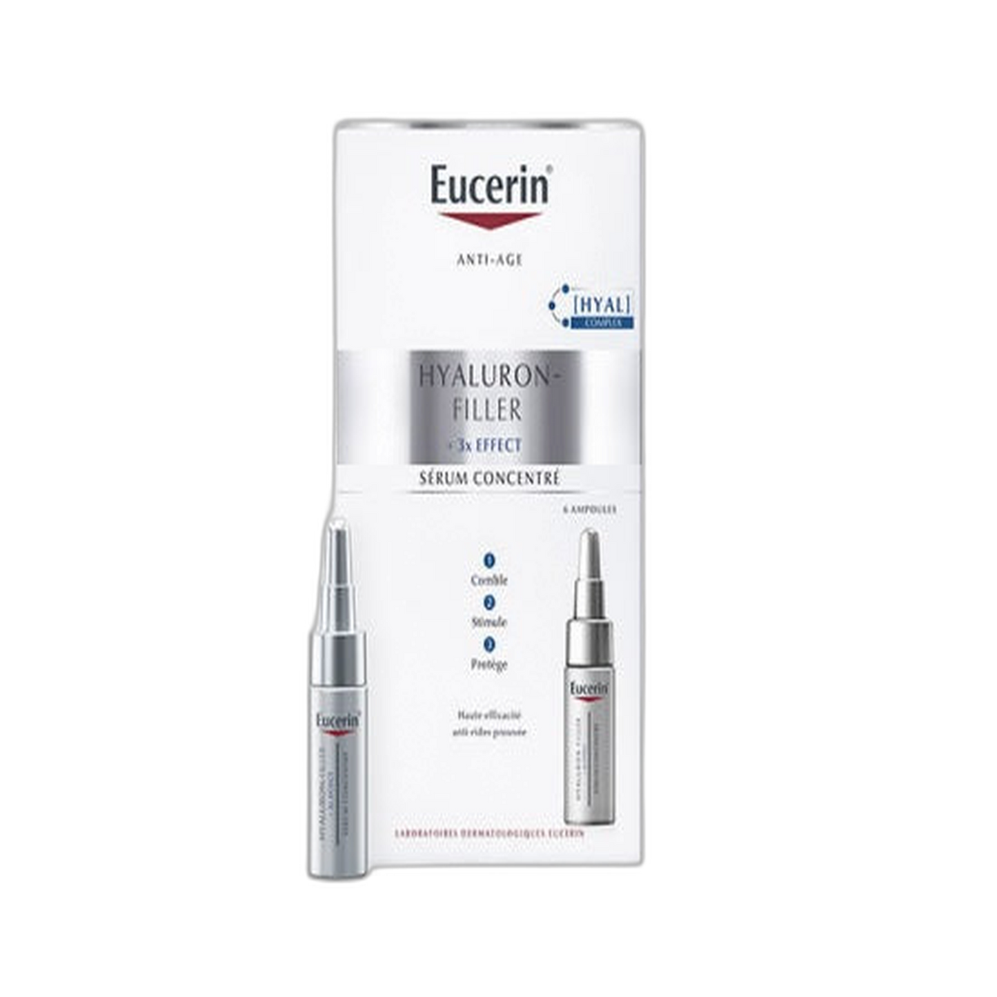 【Eucerin】Hyaluron Filler +3x Effect Serum Concentrate 5 mL <0.17 fl oz> 6 Ampoules