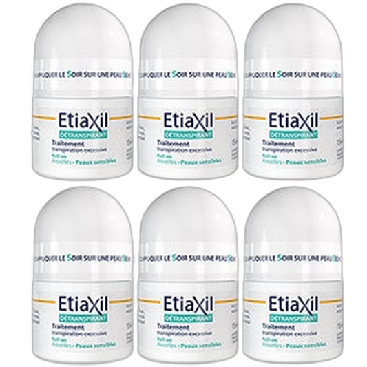 【Etiaxil】Deodorant Sensitive Skin 15mL <0.51 fl oz> 6pc set