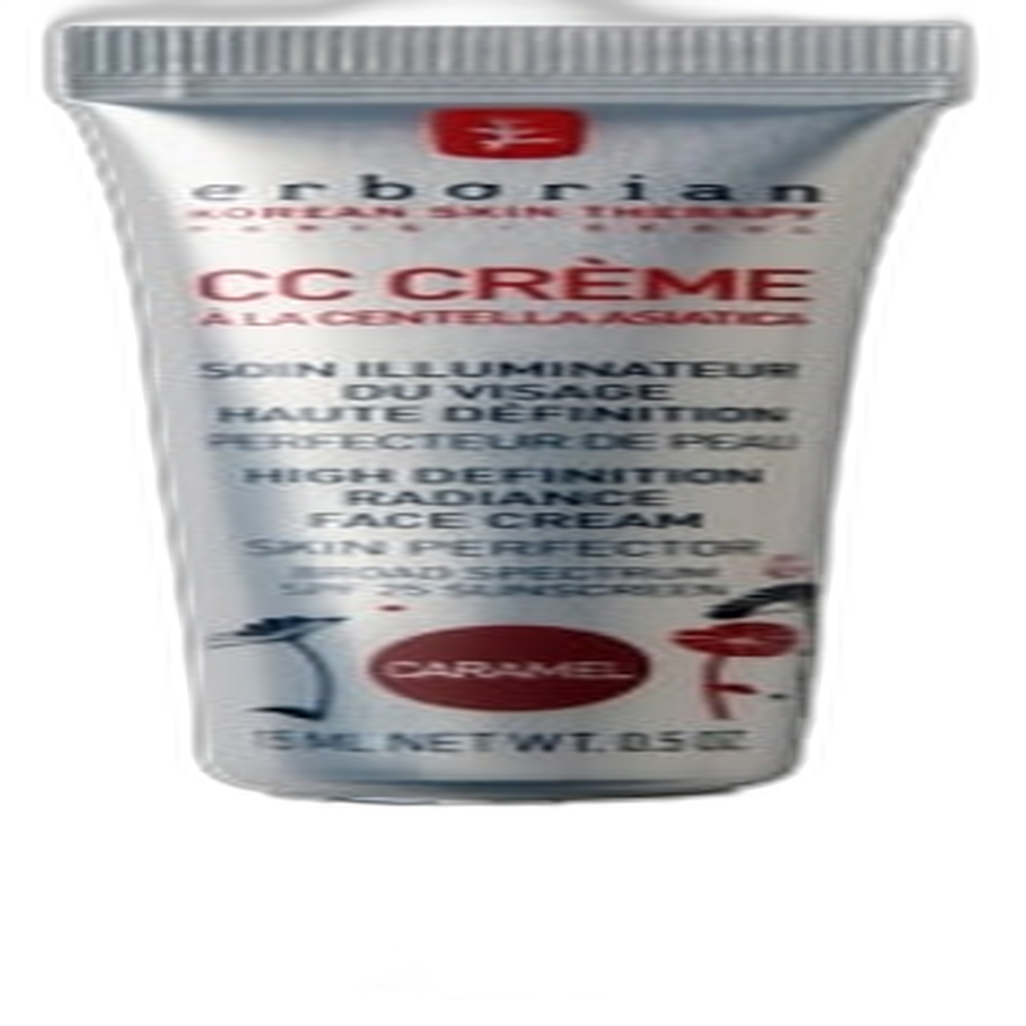 【Erborian】CC Cream With Centella Asiatica - Caramel 15 mL <0.5 fl oz>