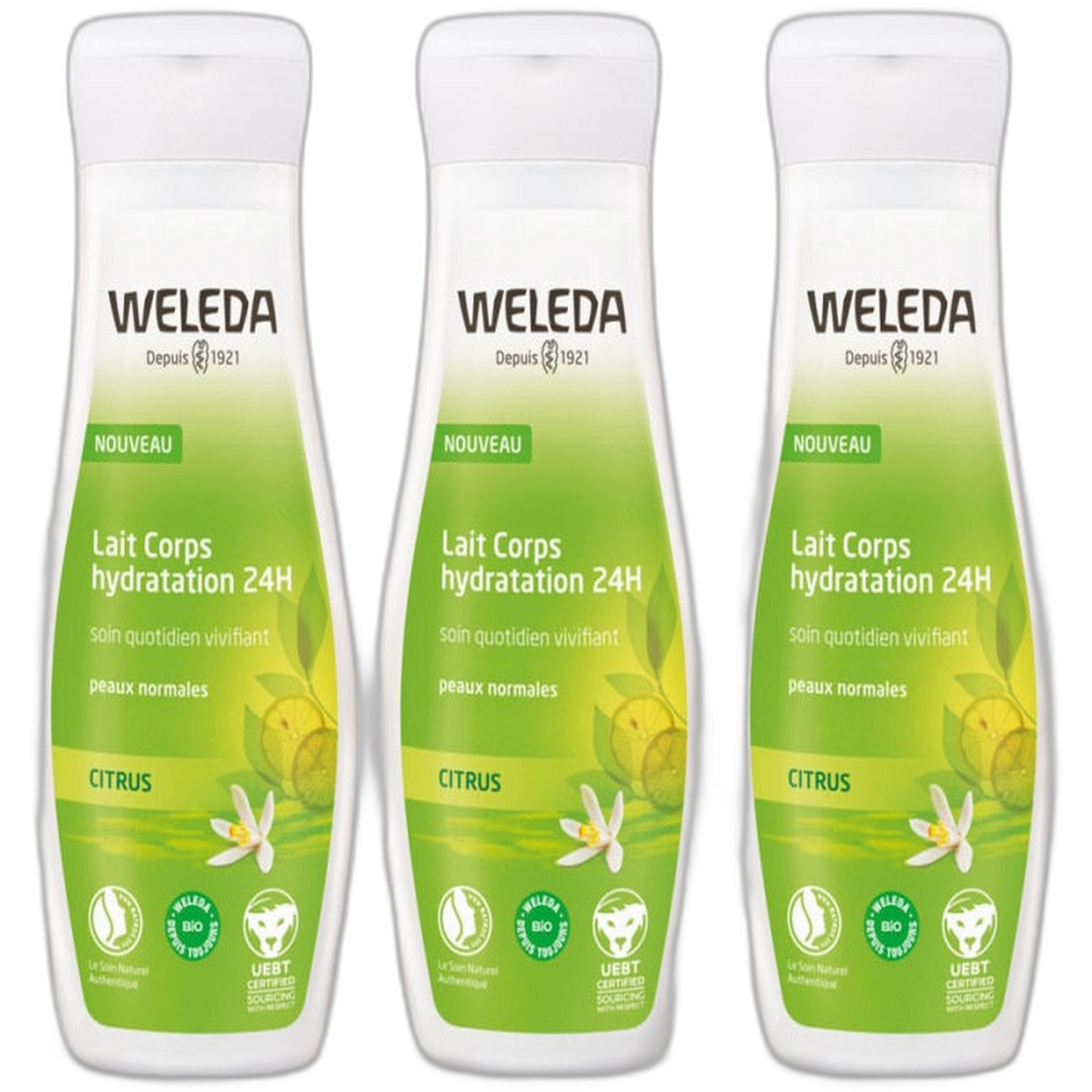 【Weleda】シトラス ハイドレーティング ボディミルク 200 mL <6.8 fl oz> 3個セット