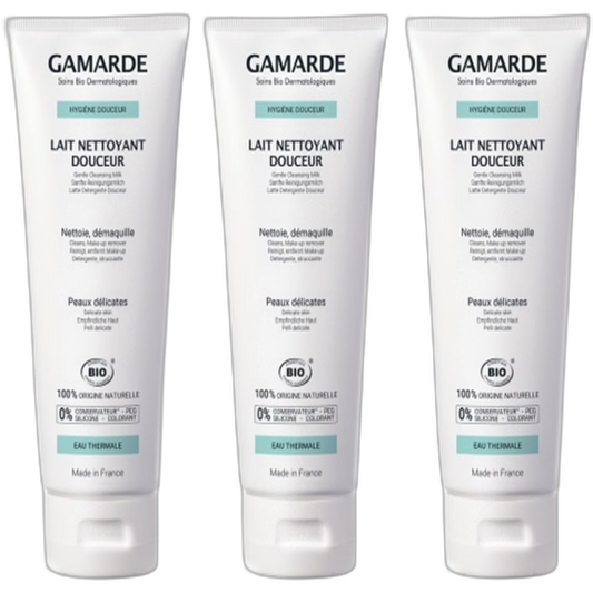 【Gamarde】Gentle Hygiene Soft Cleansing Milk 200 mL <6.8 fl oz> 3pc Set