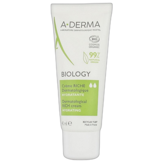 【A-DERMA】Crème Hydratante Dermatologique Riche 40 mL <1.4 fl oz>