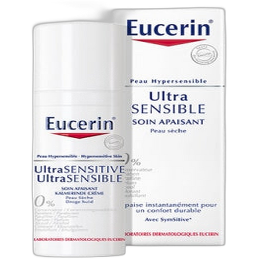 【Eucerin】Soin Apaisant Ultrasensible Peau Sèche 50 mL
