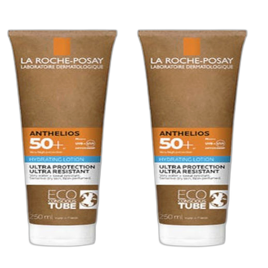 【La Roche-Posay】Anthelios XL SPF 50+ Hydrating Lotion 250 mL <8.5 fl oz> 2pc Set