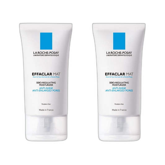 【La Roche-Posay】Effaclar Mat 40 mL <1.4 fl oz> 2pc Set