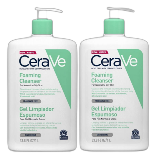 【CeraVe】Foaming Cleanser 473 mL <16.0 fl oz> 2pc Set