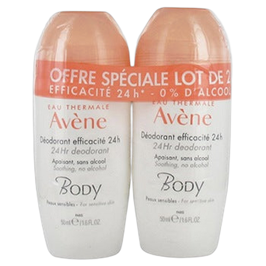 【AVENE】BODY DEODRANT EFFICACITE 24H DUO 50ml <1.69 fl oz> 2pc