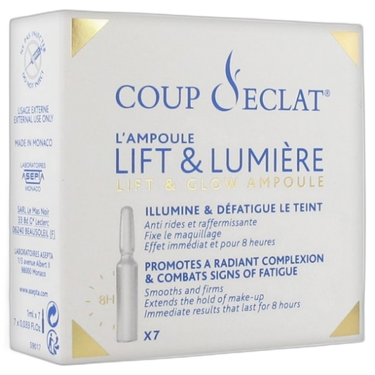 【COUP D’ECLAT】Ampoule Lift et Lumière 1 mL <0.0 fl oz> 7 Ampoules