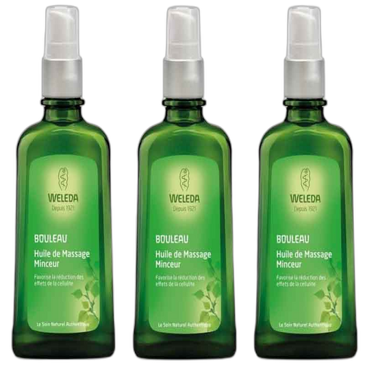 【Weleda】Slimming Massage Oil 100 mL <3.4 fl oz> 3pc set